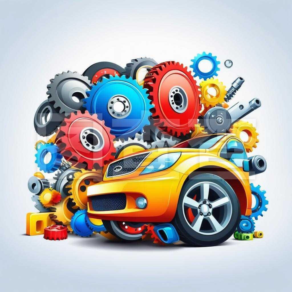 汽车配件广告设计