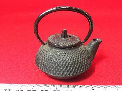 【逸品堂】南部铁器 迷你铁瓶 霰纹之美与匠心传承